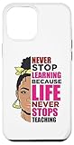 custodia per iphone 15 pro max donne nere melanina poppin black history month queen woman