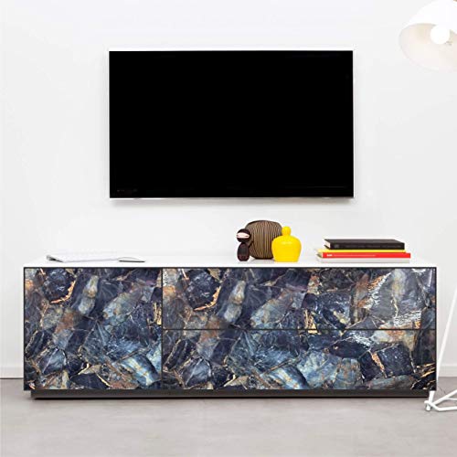 Image of Barebeauty 60 x 200 cm Kitchen Wallpaper, Self Adhesive Oil Proof Waterproof Wall Sticker for Kitchen, Anti-Mold Heat Resistant Backsplash Wall Covering (Pack of 3, 38.76 Sq. Ft. Approx)
