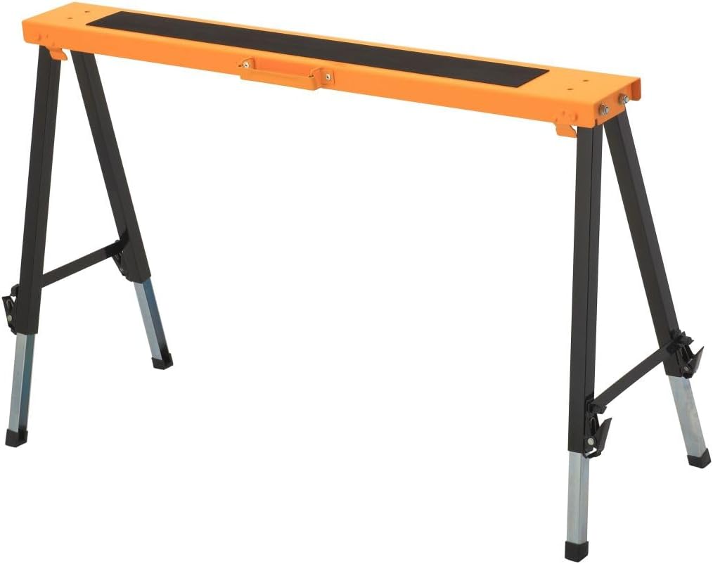 TrendLine Scaffolding Trestle 150 kg Height-Adjustable Workshop Trestle Metal Work Stand