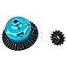 RZXYLRC Metal Differential Gear Set for Tamiya TT-02 TT-02B TT02 TT02B 1/10 RC Toys Car Upgrade Parts (Blue)