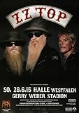 zz top poster amazon KONZERTPLAKAT - Ein hochwertiges Konzertposter der Musik Veranstaltung von ZZ Top aus dem Jahr 2015.
