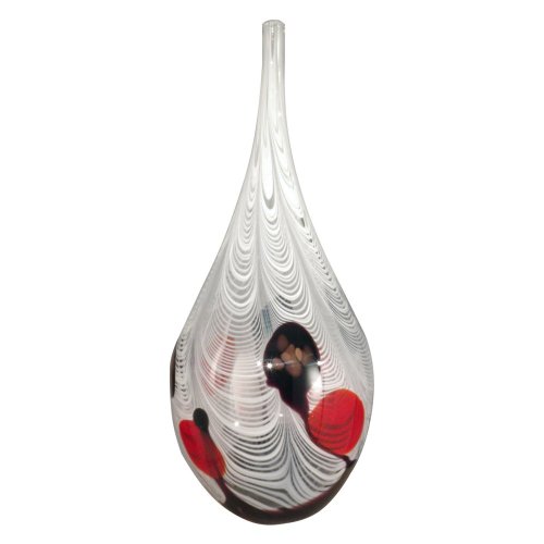 Dale Tiffany Vase mit Federn Cover