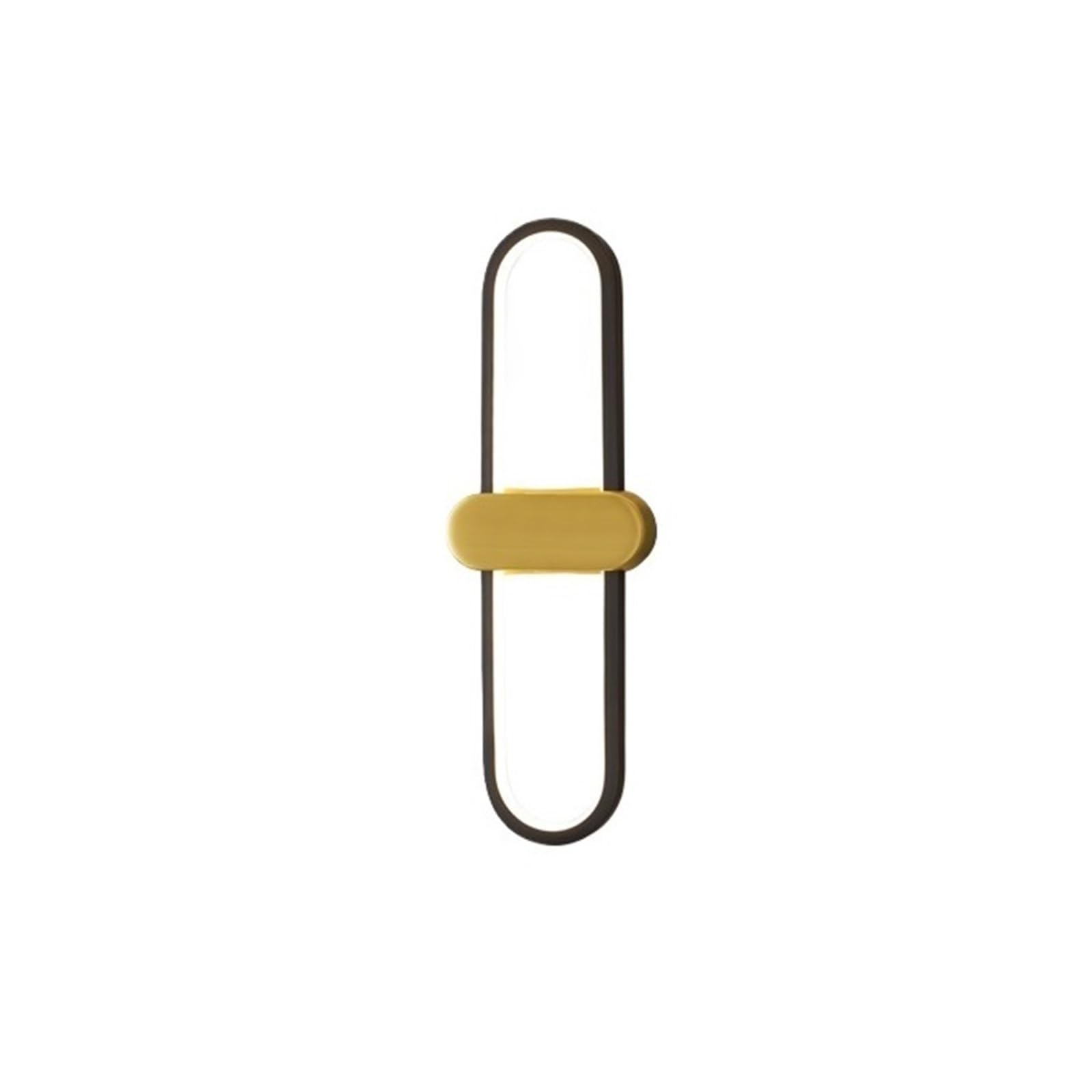 SMCCYYSD Bedroom Luxury Copper Wall Lamp Living Room Creative Long Bedside Lights Sconce(Black)