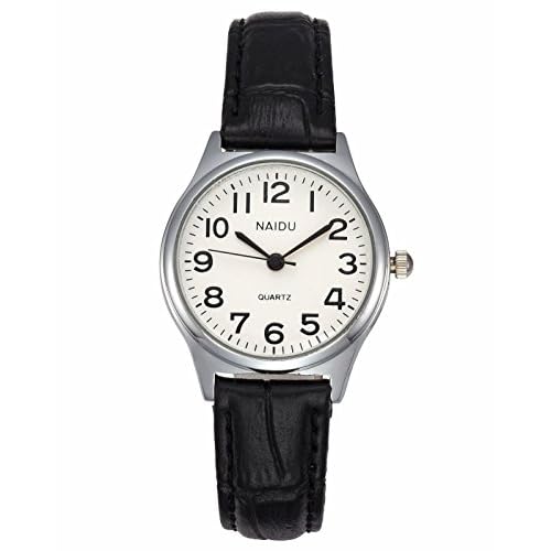 MANIFO Women’s Classical Arabic Numerals Analog Quartz Wrist Watch, 3 ATM Water Resistant