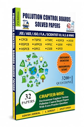 Image of Pollution Control boards PVQ 3200+ Questions 32 Solved Papers