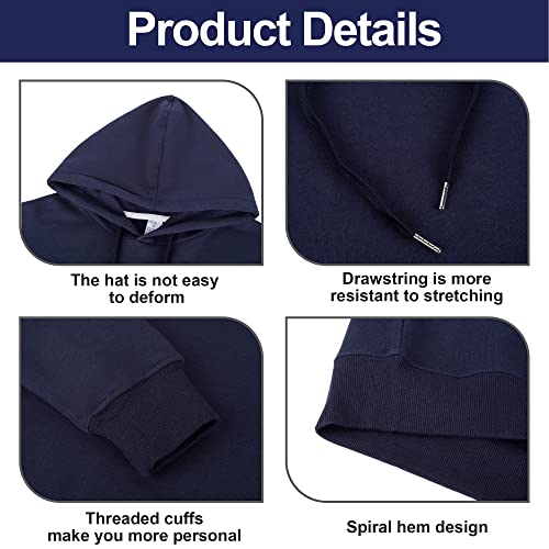 Zrycn-Mens-Hoodie-Sweatshirt-for-Men-Plush-Pullover-Hooded-Sweatshirts-for-Men-Soft-Cotton-Blend-Plain-Casual-Hoodies