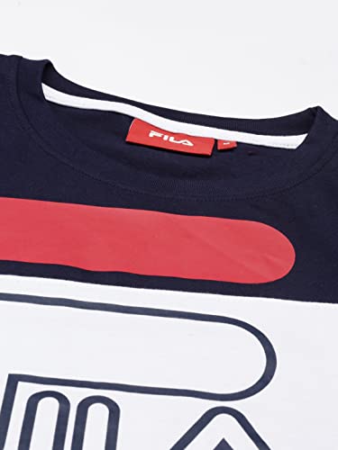 Image of FILA Men's Solid Straight T-Shirt