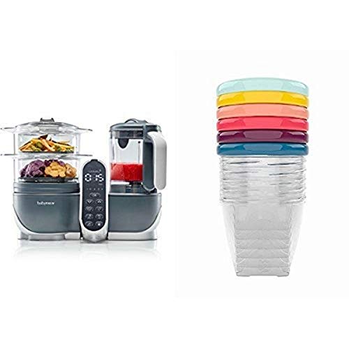 Duo Meal Station 6 in 1 Food Processor + Set of 6 Leak-Proof Bowls (8.5oz) image 2