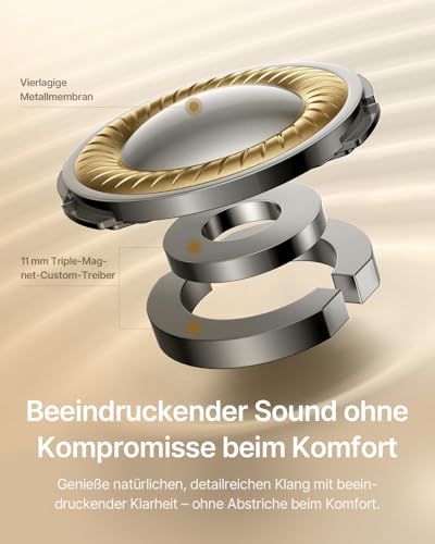 Baseus Bowie MC2 Open Ear Kopfhörer, Clip-On Earbuds – Ansicht 5