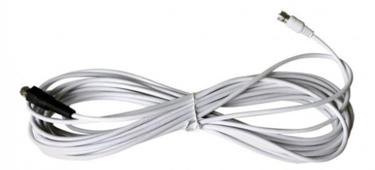 Solight HN55-LTE - Antenna esterna (esterna, nera, in acciaio inox, 10 m, 470-790 MHz, UHF, 75 Ω)