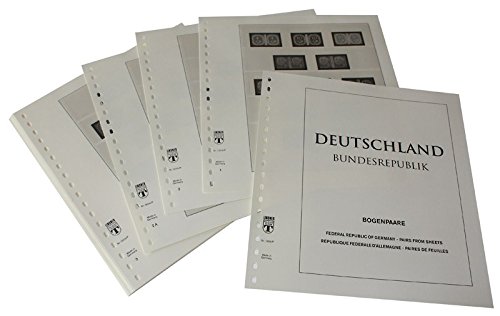 Allemagne Paires Horizontales de Blocs : protéger vos timbres des pliures avec LINDNER