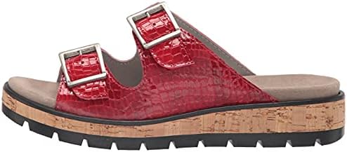 Flexus by Spring Step Women's NALLO Sandal, RED, 9 | Image 7