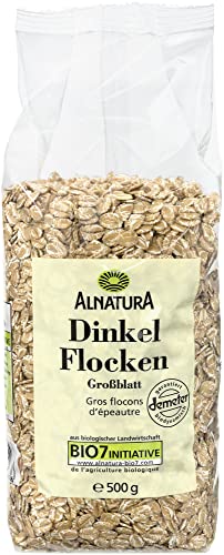 Alnatura Bio Dinkelflocken Großblatt, 500g