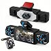 Rimoody 4 Canales 360° Dashcam para Coche, 4 Cámara 1080P Delantera y Trasera Izquierda Derecha, 3.16“ Dash CAM 1080P con Visión Nocturna IR/Vídeo en Bucle/24H Monitor/Asistencia de Estacionamiento
