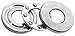 Thrust Bearing, 8Mmbore Dia, Grooved, 875Lb