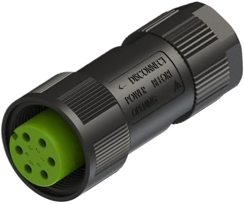 Welding connector [6-core female end] connector outdoor wire connector waterproof terminal block