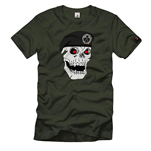 T-shirt à motif tête de mort Copytec 33503 vert allemand