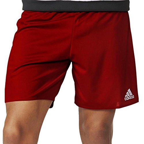 adidas Mens Parma 16 Shorts Power Red/White Medium