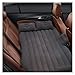 jtymx Car Bed - Camping Mattress - Portable Travel, Sleeping, Inflatable Bed for Universal SUV Extended Air Couch with Two Air Pillows - Black
