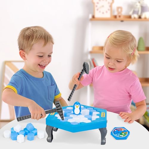 Juego Mesa Penguin Trap Save Penguin On Ice miniatura 2