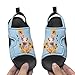 Watdotory Nylon buckle Cute Pig Sunflower Floral Boys' Sandals Fashioned Leather Slippers Suitable for Outdoor Play Big Kid 1