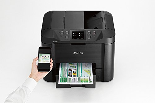 Canon Office And Business Mb5420 Wireless All-In-One Printer,Scanner, Copier And Fax, With Mobile And Duplex Printing, Black, Desktop #TOP3