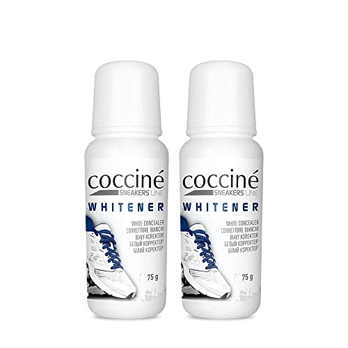 Blanchisseur de baskets Coccine en lot de 2 cirages blancs fluides