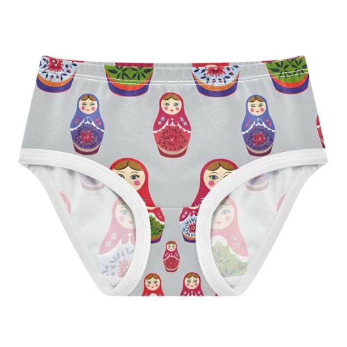 Colorful Russian Nesting Dolls Toddler Girls's Underwear 2T 202c1183