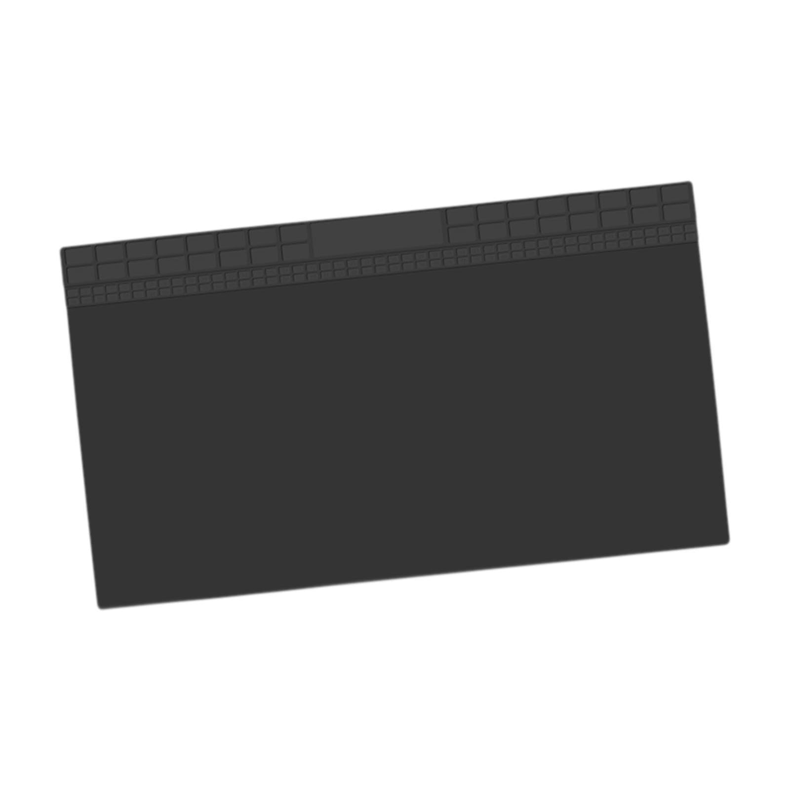 Pad de soudant de mate silicone noir 70x40 cm pour composiants électronique