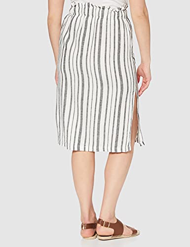 FIND Damen Rs-0116 rock, Mehrfarbig (BLACK /WHITE STRIPE), 38 (Herstellergröße: Medium)