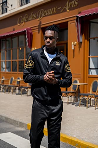 MANTORS Men's Hooded Athletic Tracksuit Full Zip Casual Jogging Gym Sweat Suits2