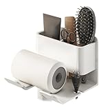 Soporte para Secador de Pelo, Organizador Autoadhesivo de Herramientas para el Cabello, Soporte para Secador de Pelo con...