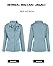 Pepochic Womens Military Jacket Zip Up Snap Buttons Lightweight Utility Anorak Field Safari Coat Outwear…