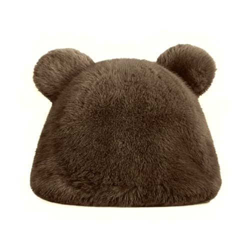 Bonnet d'hiver en fausse fourrure Wrapables avec doublure thermique anti-vent