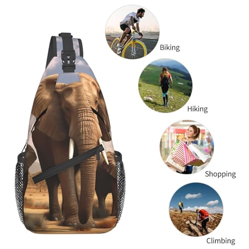 Bolso bandolera cruzado deportivo para hombres y mujeres miniatura 6