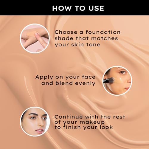 Image of FACESCANADA Flawless Matte Foundation - Medium Natural,30 Ml|3-In-1 Foundation+Moisturizer Cream For All Skin Types+Concealer|12 Hr Hydration+Spf 18 Hd Matte Coverage|Lightweight|Anti Ageing,Pack Of 1