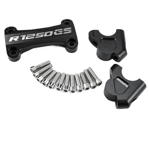 Réhausse guidon pour R 1250 GS et R 1200 GS LC moto riser de guidon noir
