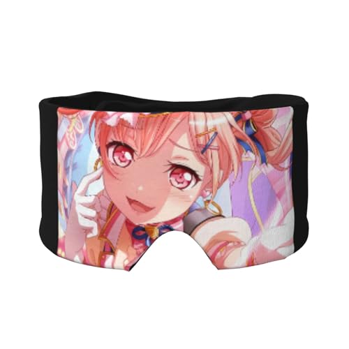 バンドリ アイマスク スリーピングアイマスク オールインクルーシブ アイマスク 耳当て 遮光 目隠し 安眠グッズ 圧迫感なし 丸洗い 暖かい 快適 軽量 通気性 収納便利 仮眠 ク昼寝 オフィス 飛行機 旅行用 男女兼用 1枚