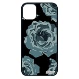 utaupia - Cover per Apple iPhone 11 Pro, in silicone, motivo floreale, 4 G, 512 GB, colore: Grigio