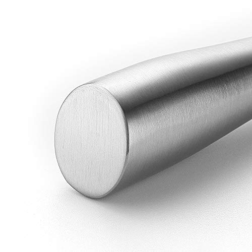 Jxs 10" 255Mm Stainless Steel Sturdy Cocktail Muddler, Professional Well Made Dishwasher Safe Muddler Bar Tool #TOP6