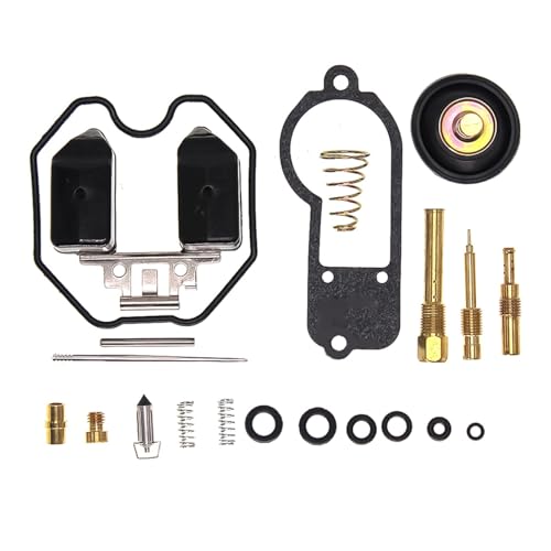 Kit réparation carburateur XL500S avec valves et gicleurs pour motos Honda 1979-1982