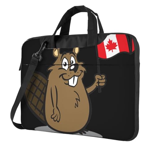 Maletín para ordenador portátil acolchado y perfecto para tus viajes diarios de Beaver Print