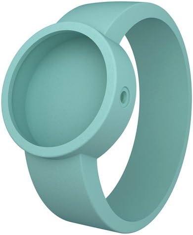 Turquoise O Clock Rubber Watch Strap by Fullspot - Large