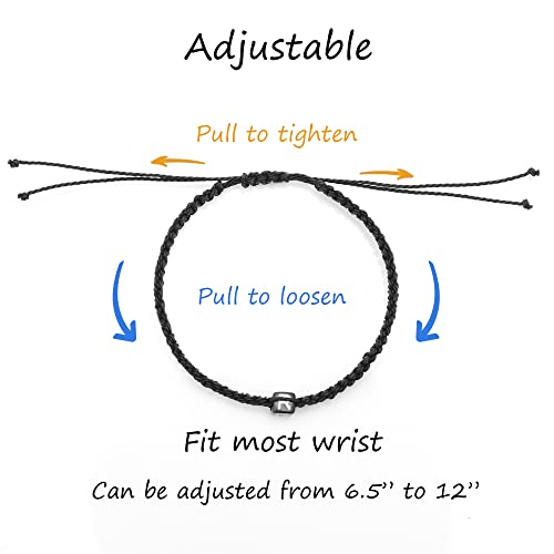 Joycuff Gifts For Him Matching Couples Bracelets Valentine's Day Christmas Birthday Gifts For Boyfriend Initial Letter Bracelets For Boyfriend Girlfriend #TOP4