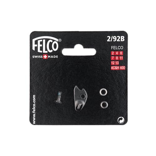 FELCO 2/92B Kit de pièces de Rechange avec cliquet de Fermeture, Argent (35 x 15 x 5 cm)