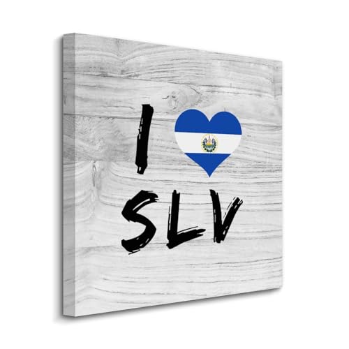 Impresiones de pared de El Salvador en lienzo de 20x20" para decoración de interiores