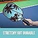Palms-O-Aces Pickleball Paddle Grip Band | Silicone Band with Textured Grip | Secures Paddle Tape Firmly | Enhances Control and Comfort | Lightweight Accessory | Suitable for All Level | Light Blue 3B