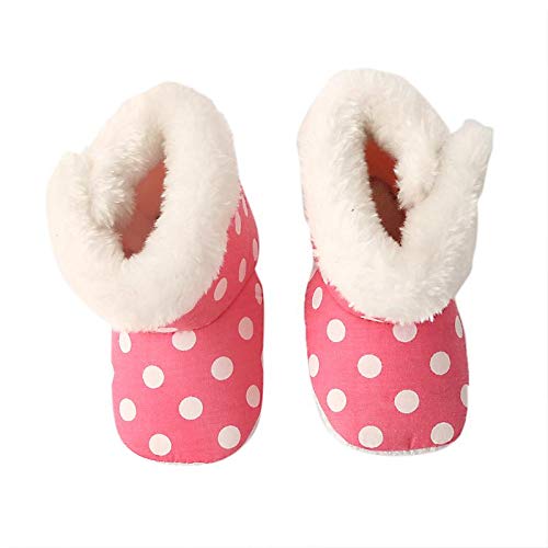 CHIU Unisex-Baby's Pink Bootie -6-12 Months 5 41f771fXCmL