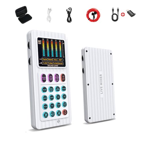 HICALL M01 Mixing Console Dual DSP Cores, 1-Click Noise