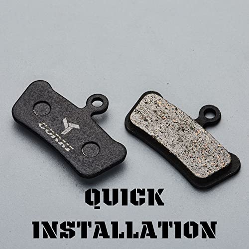 Corki BP-XO-SEMI 2 Pairs Semi-Metallic Bicycle Disc Brake Pads thumb #4